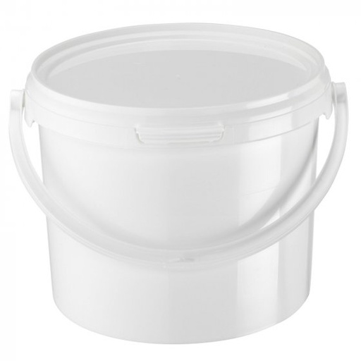 [701229] Bucket 2.5L white-lid 