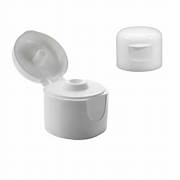 [701058] Dop fles Ø28/410 NV klapdop glad Ø2.5mm wit voor PET 